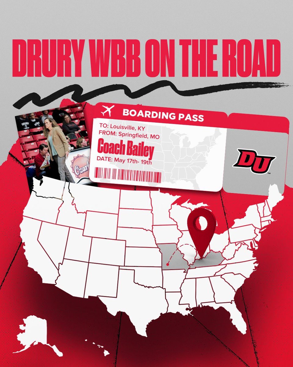 On the road this weekend looking for future Lady Panthers! 
Drop your schedules below 👇🏼 and be on the lookout for Coach Bailey and Coach Knudson! 🐾🔥 

#BeGreat | #allweDUiswin | #LETSGO