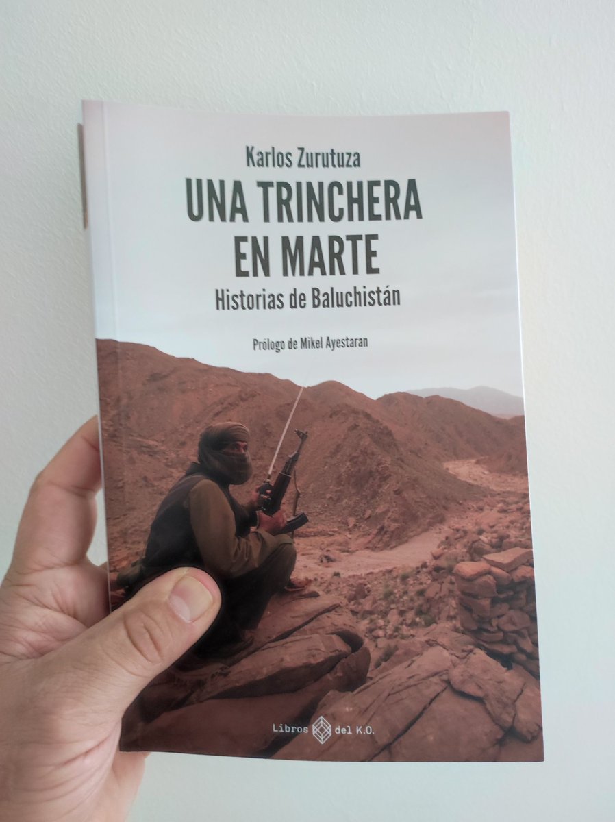 Ya tengo en mis manos esta joya periodística de @karloszurutuza. Valientes @librosdelko por apostar por el relato sobre esta región tan desconocida del planeta. Prólogo de @mikelayestaran