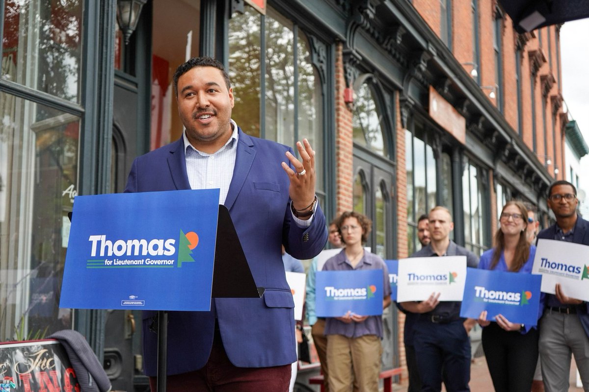 Today in Winooski, I launched my campaign to become your next Lieutenant Governor of Vermont! 🧵