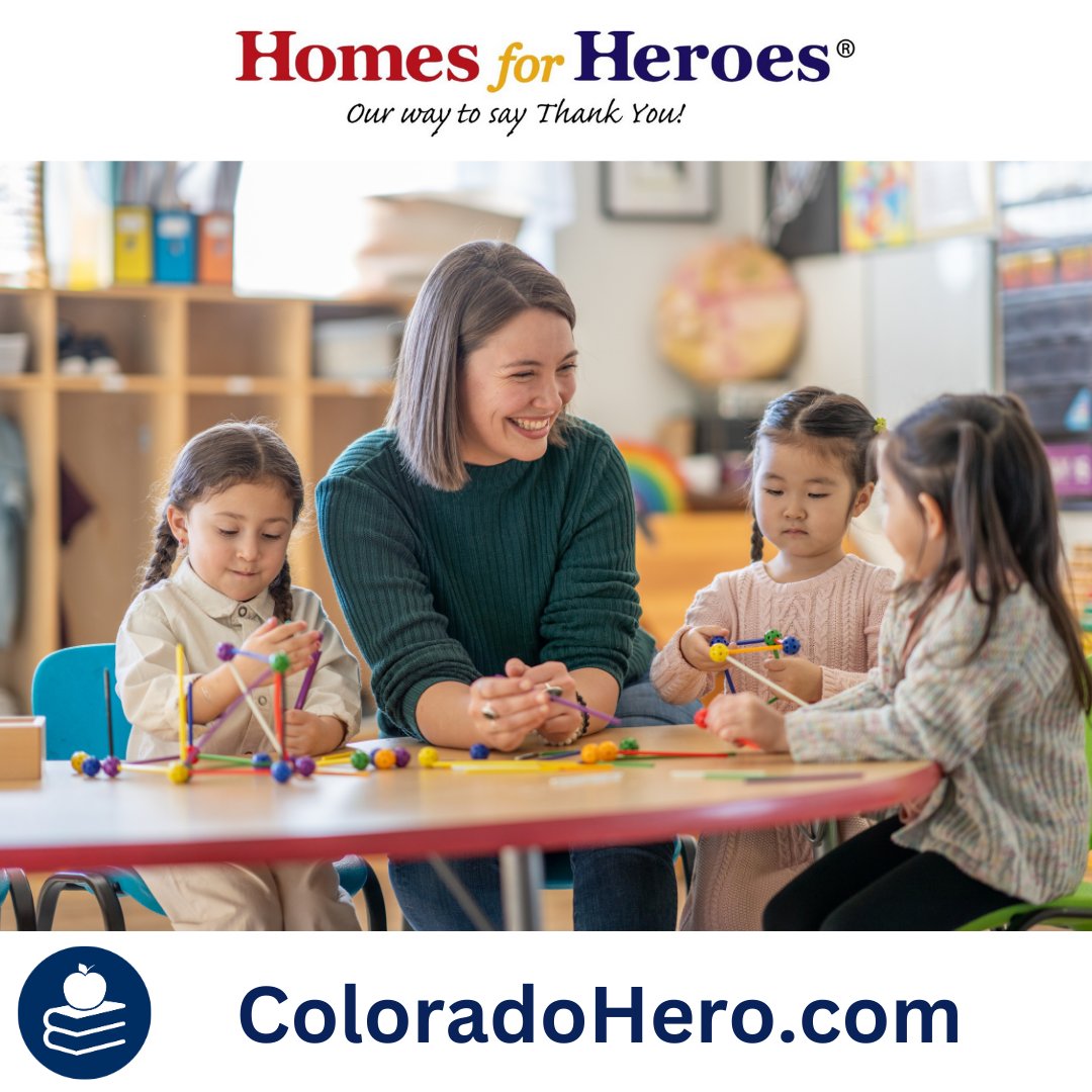 🎓 To our amazing educators, you are true heroes in our communities! 🌟 Your selfless dedication to nurturing young minds is inspiring. 🦸‍♀️🍎 We believe your sacrifice deserves a home that reflects your incredible impact. Let's make homeownership your reality! 🏡💖 #HomesForHeroes