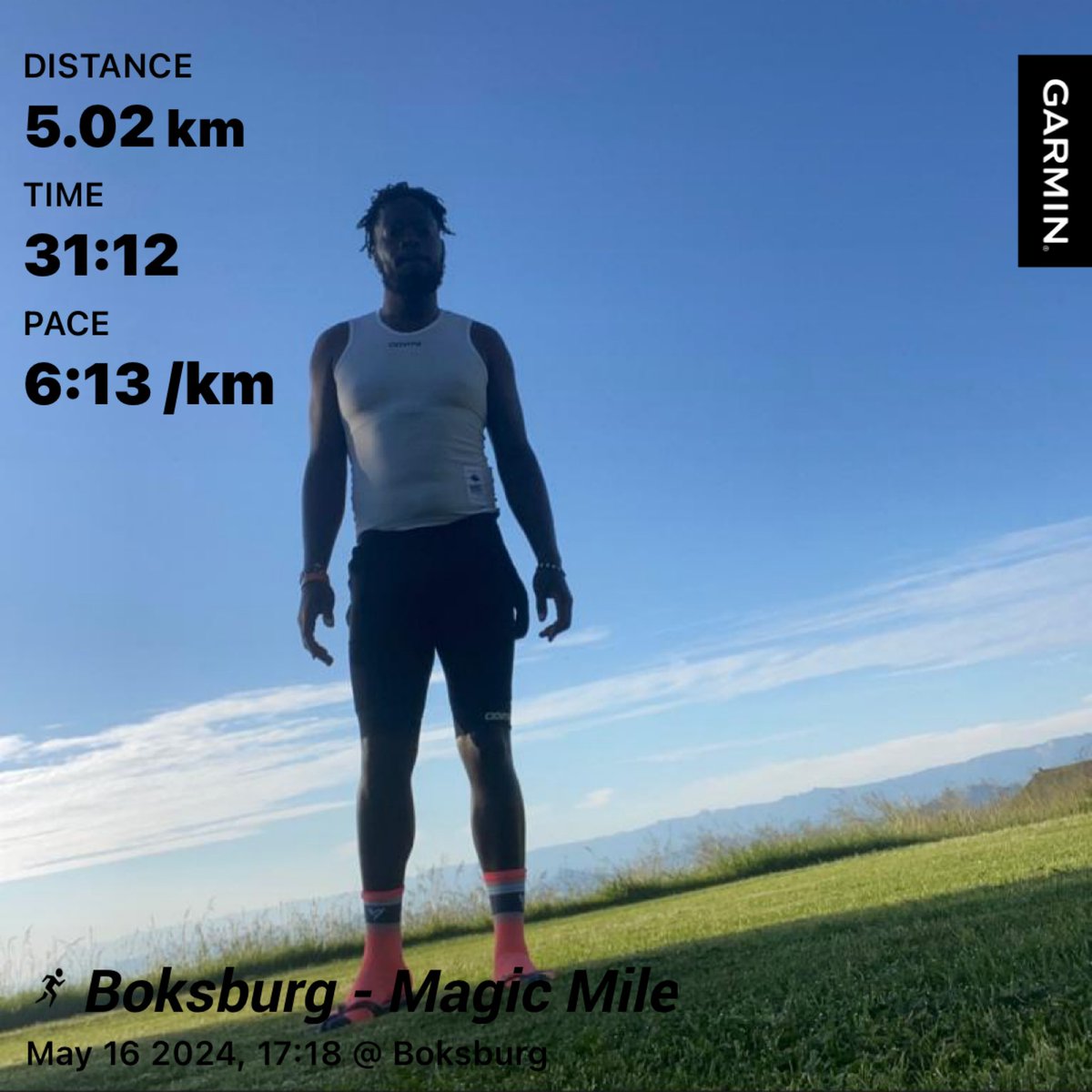 Foolish Thursday afternoon run 🏃🏿‍♂️ 🦅
#FetchYourBody2024 
#TrapnLos 
#IPaintedMyRun 
#Khozoskithefinisher 
#Khozoskithecyclist 

When you have fitness you can do anything anytime and anywhere.