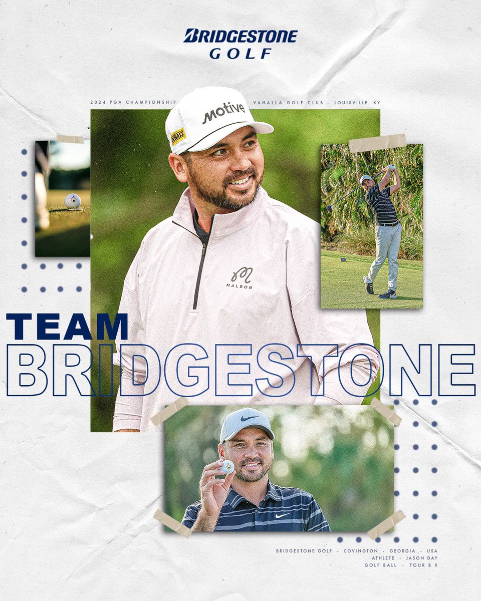 It’s go time!
#TeamBridgestone #PGAChamp