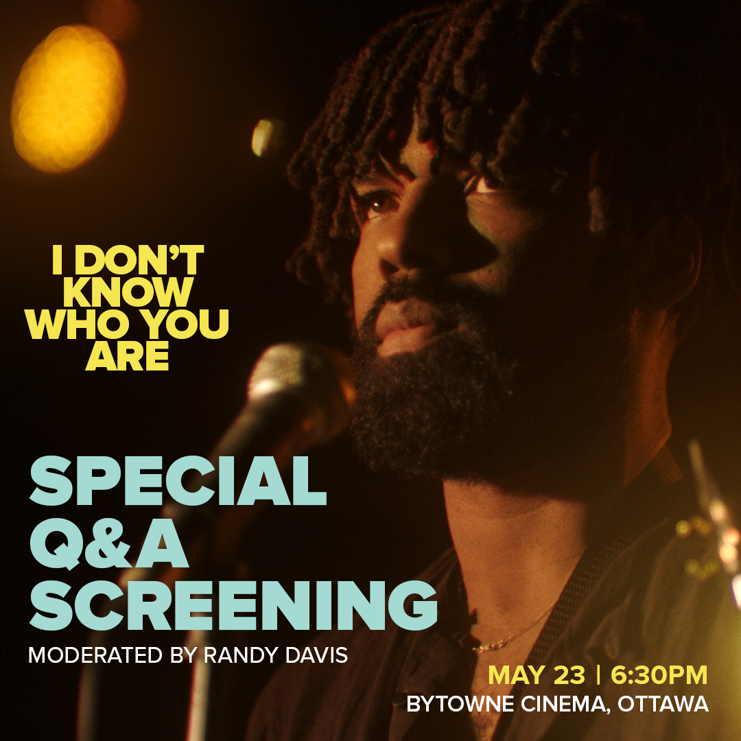 👉 ONE NIGHT ONLY! 

Join us for a special screening of M. H. Murray's “I Don’t Know Who You Are” followed by an impact panel discussion and Q&A moderated by Randy Davis from @CDNAIDS.

🗓️ May 23rd @ 6:30pm

🎟️ Get tickets now: bytowne.ca/movies/i-dont-…