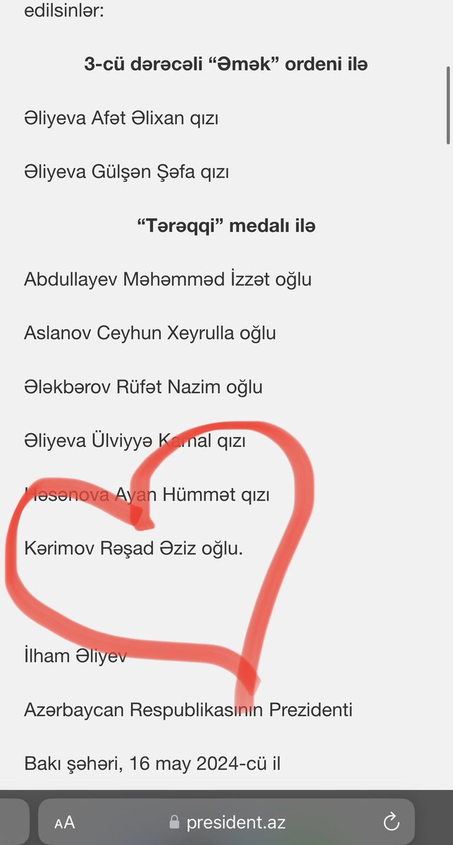 Təbrik edirəm qaqaş ! Uğurların bol olsun !✌️ Very #proud of you! 😎 A well deserved medal. To many more victories! 🏅❤️ #Tərəqqimedalı #congrats #Azerbaijan
