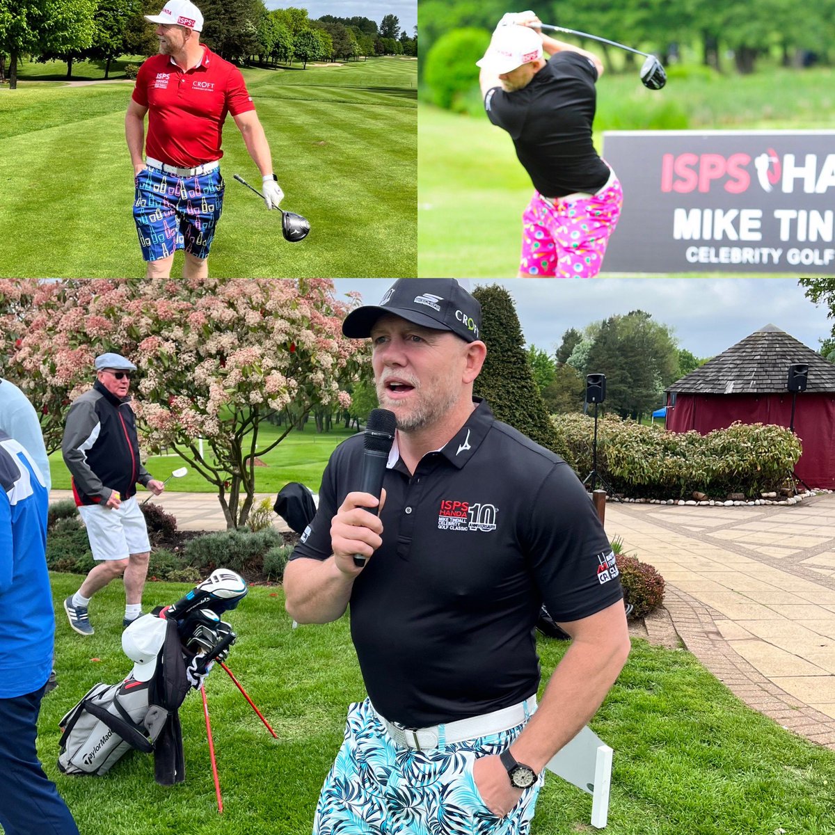 ⛳️ The big question on everyone’s lips…. what colour @RoyalAwesome shorts will @miketindall13 have on tomorrow? 🤔