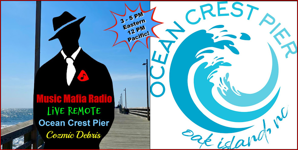 🏖️Today from 3 - 5 PM EST - Live from Ocean Crest Pier! Join @DebrisCozmic on Thursday afternoons for the live show remotely broadcast from Ocean Crest Fishing Pier! Coz is taking the music to new listeners@ #livedj #summerofindielove 🌞🌊🎵❤️ 🎧▶️ musicmafiaradio.net