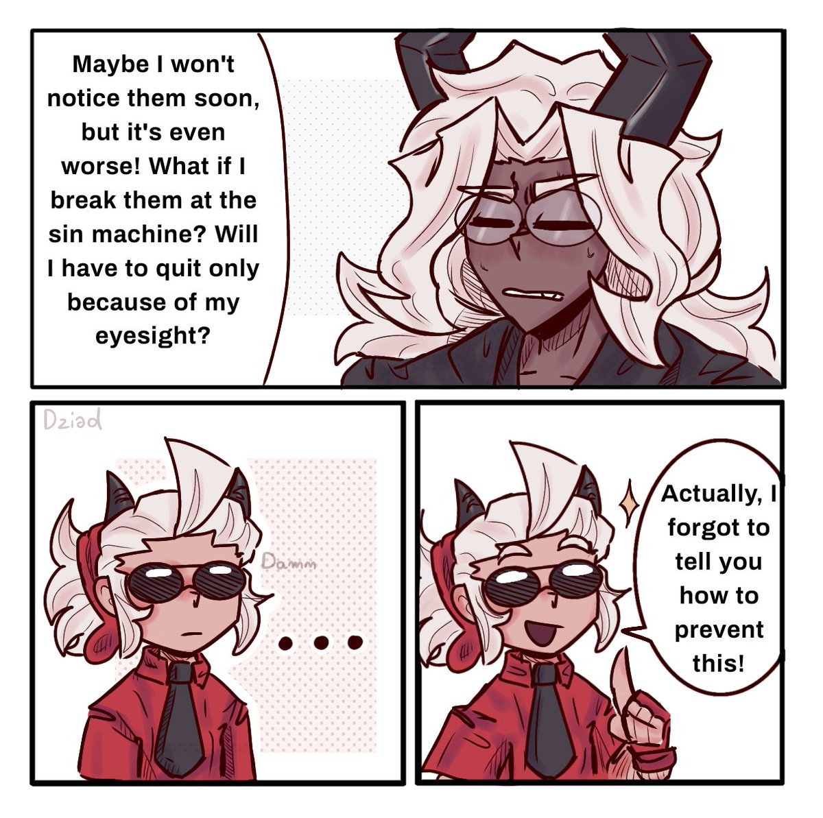 dziadymmga37's tweet image. Judgement getting herself a new pair of glasses!! (Part 1)