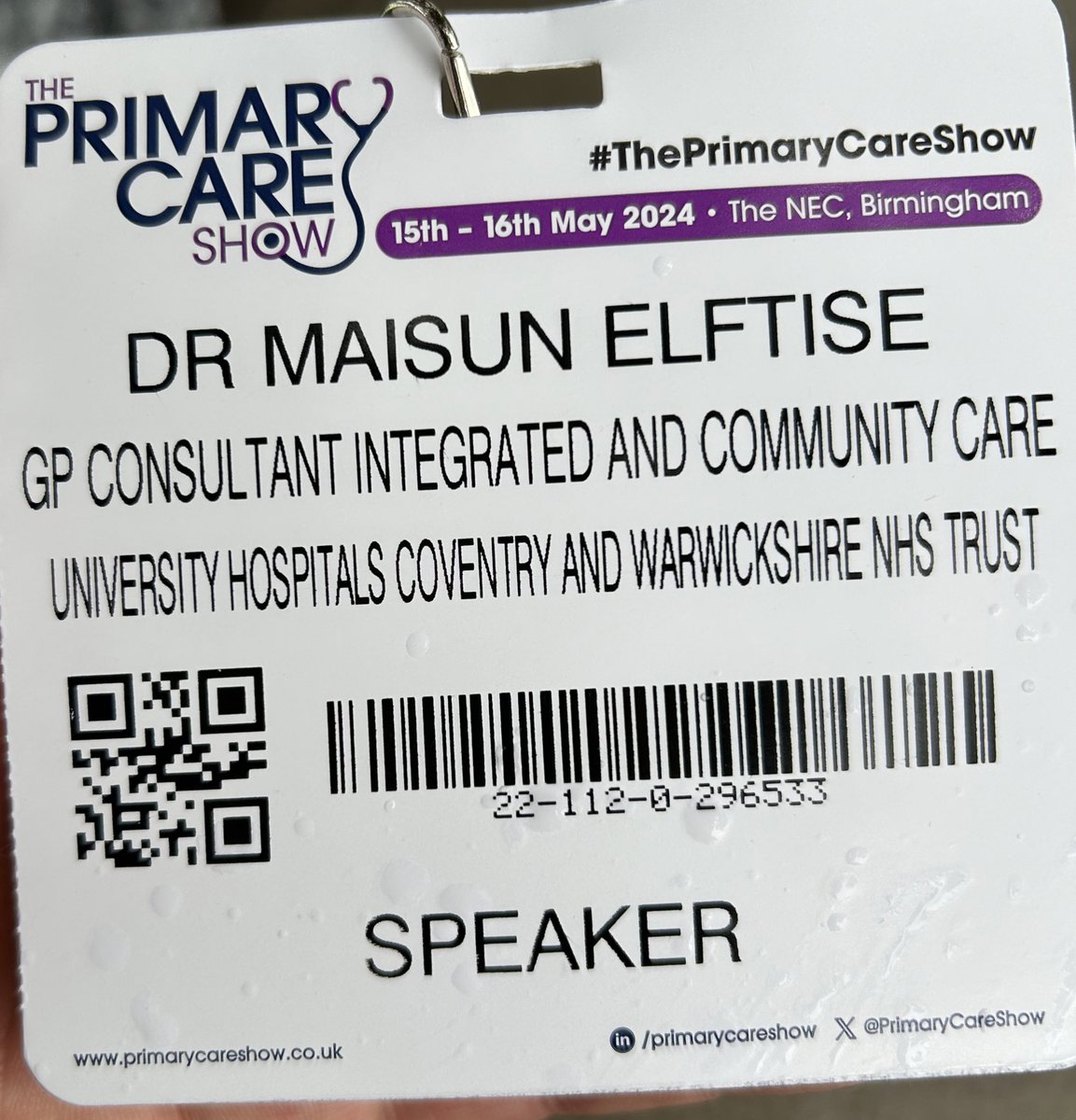 Thank you to the #primarycareshow for inviting me and @PCRSUK to speak on COPD and breathlessness. Thank you Steve for chairing and for the Asthma updates
#COPD #PCRS #Asthma