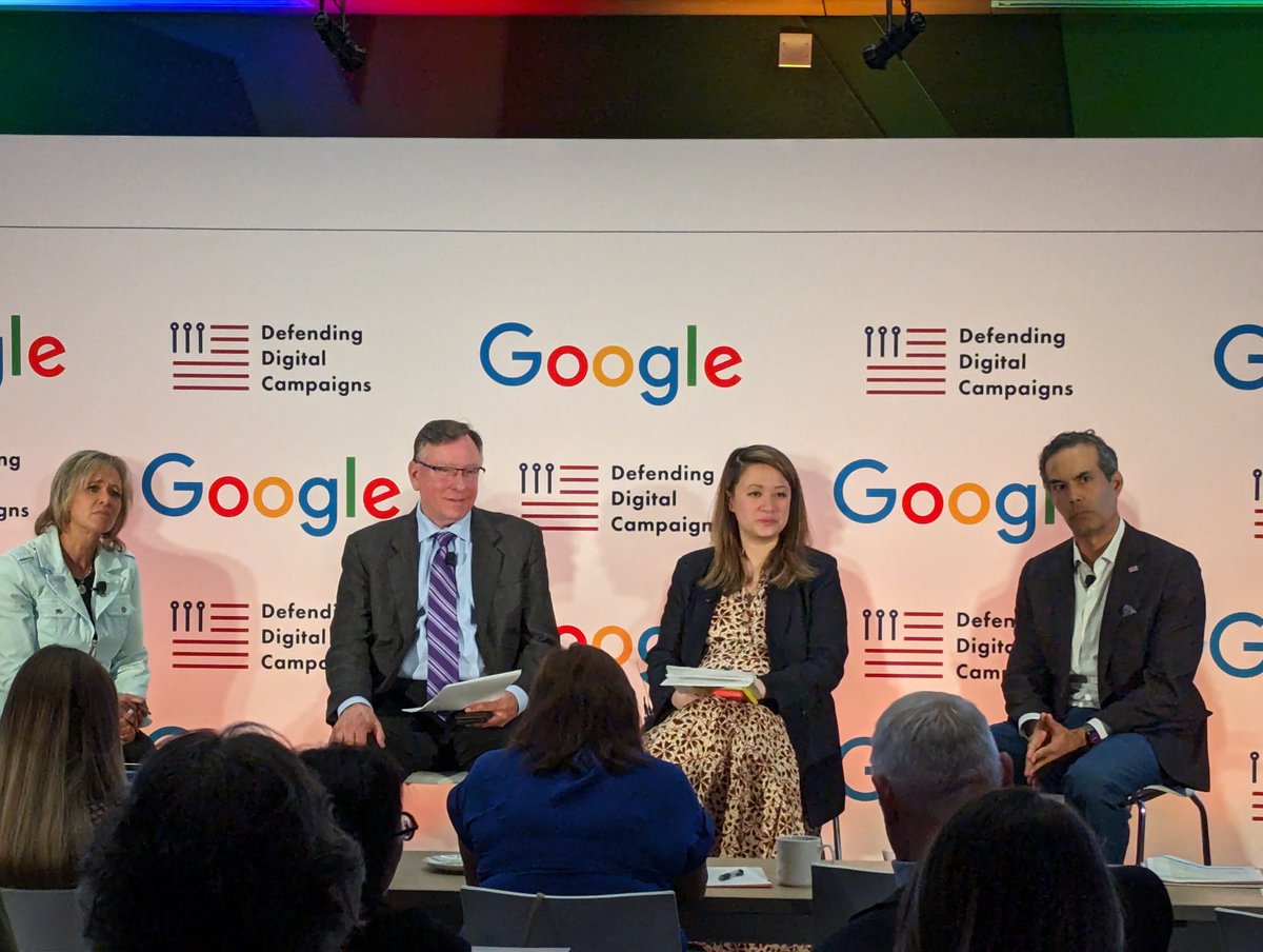 .@CBS4Shaun sits down with @georgepbush @MarkBaisley and @Google's Thao Nguyen Kelly, Head of Global #Elections Integrity to talk about the challenges and opportunities Colorado campaigns face in the upcoming elections. #cybersecurity