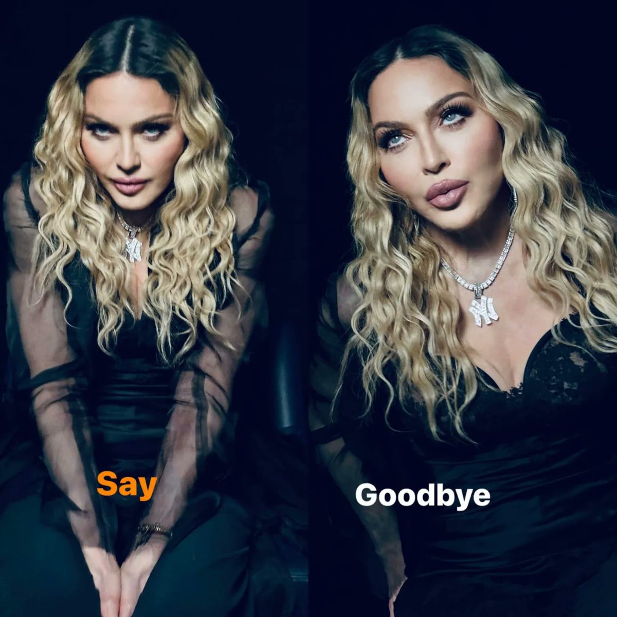 “O show acabou, diga adeus”
 
Novas atualizações da Madonna no Instagram 🥹