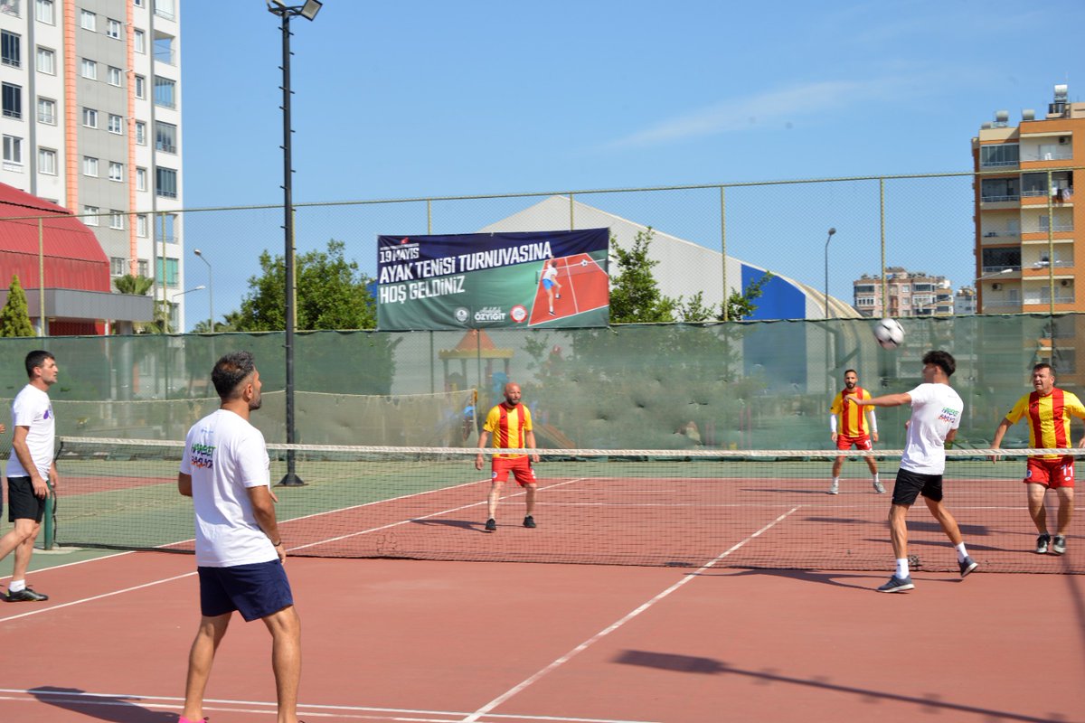 19 Mayıs Ayak Tenisi Turnuvamız başladı ⚽️