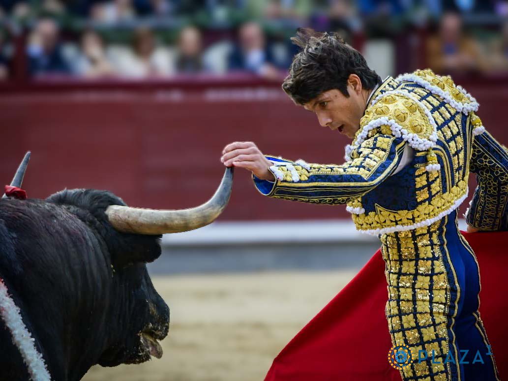 Silenciado @Castella con el soso abreplaza. Un toro de Cortés protestado de salida por falta de remate. Durante la faena el sector más contestario tomó partido por el toro. Los enganchones del francés no ayudaron a que la faena tomara vuelo, aplaudida la brega de Antonio Chacón