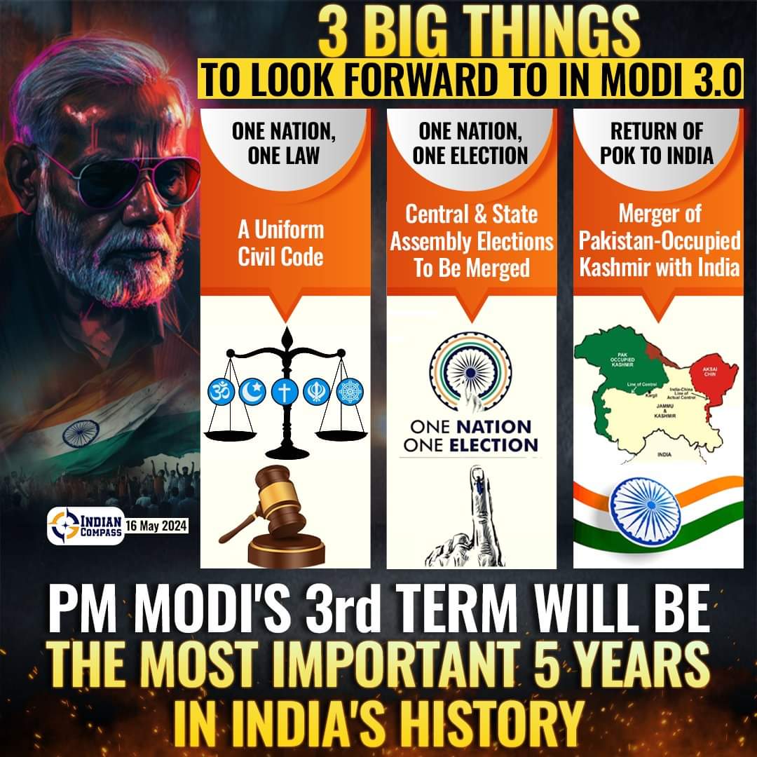 Modi 3.0 is going to be lit 🔥