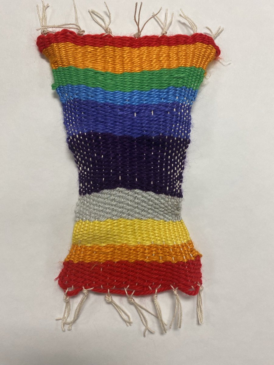 So proud of my middle school artists textile pieces! ⁦<a href="/GLECART/">Gregory-Lincoln PVA Art Department</a>⁩ ⁦@GLECPVA⁩