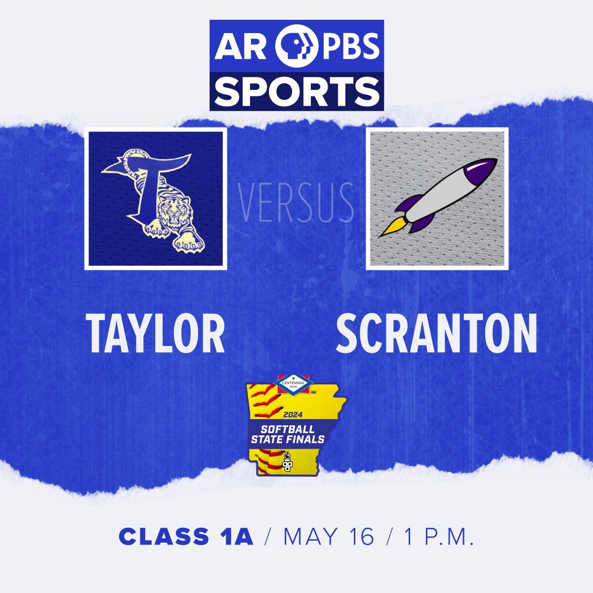 The battles of the small but fierce continue with the 2024 1A @ArkActAssn High School Softball State Championship! 📺 Check out all of the ways you can watch the Taylor High School Lady Tigers square off against the Scranton High School Lady Rockets: myarpbs.org/waystowatch