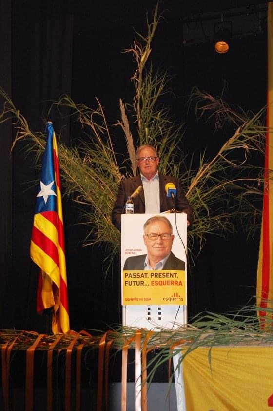 Ahir ens va deixat el nostre amic i militant Josep Anton Moreno i Vidal. Qui va ser regidor de la primera legislatura de la democràcia i  regidor amb Esquerra Republicana la legislatura 2011-2015. Ens deixa una gran persona compromesa i amb una estima infinita al seu poble.