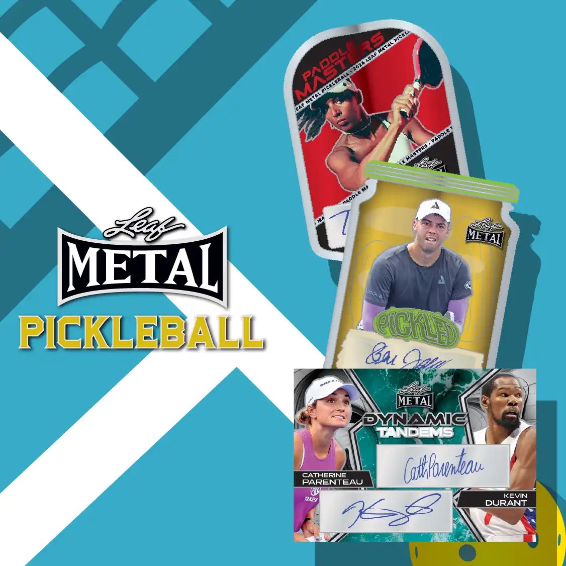 🚨 BREAKING NEWS🚨 Leaf Metal Pickleball which was announced as 3 autographs and 3 numbered base cards now has been UPGRADED! This product is now 5 autographs and 5 numbered base cards. With almost a multi autograph per box, collectors should definitely give it a try! 🎉