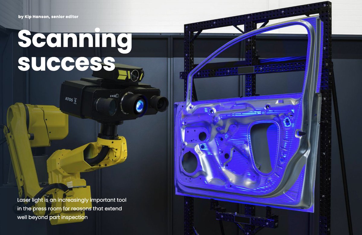 It’s been said that the laser is perhaps one of the world’s most well-known, useful technologies. Find out how just how useful it is in stamping operations:
@hexagon @KeyenceCorp @NikonMetrology @ZeissGroup
magazine.stampingproductivity.net/2024/may/d/?pa…