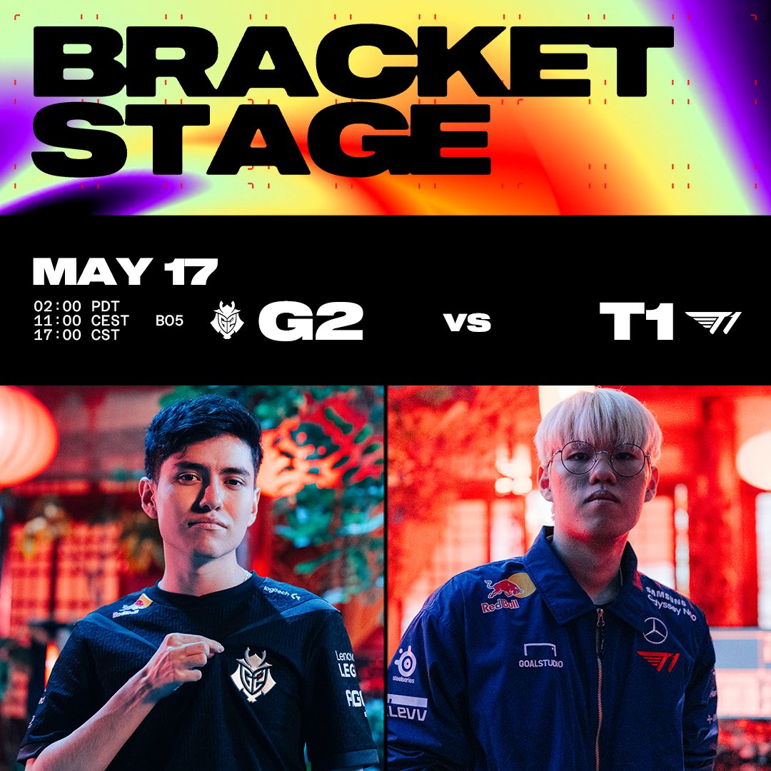 The DO OR DIE rematch: @G2League 🆚 @T1LoL