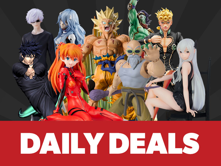 BBTS Daily Deals - Dragon Ball Z, Evangelion, JoJo, Jujutsu Kaisen & Re:Zero! bit.ly/3WLDAqs #dailydeals #dragonballz #evangelion #jojo #jujutsukaisen #rezero #bigbadtoystore #bbts