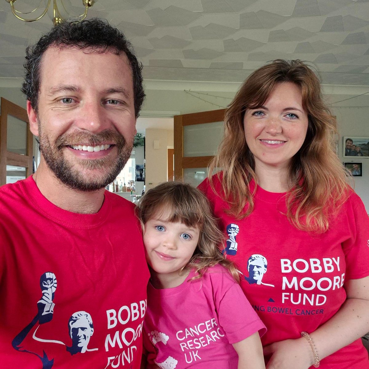 Tom was diagnosed with bowel cancer in September 2023. Following treatment he was given the all clear in March. 

This weekend, Tom is taking on a 100 mile walk from Land’s End to Wadebridge for the Bobby Moore Fund! Good luck Tom, we’re rooting for you! 🙌