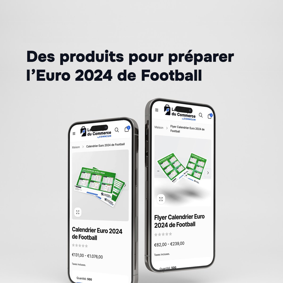 CommiumOfficiel's tweet photo. Plus qu'un mois avant le début de l'Euro 2024 de Football !
Nous vous avons trouvé des idées pour partager cet événement avec vos clients : 
https://t.co/XbfIUVYa82 https://t.co/hxU1XODTPa