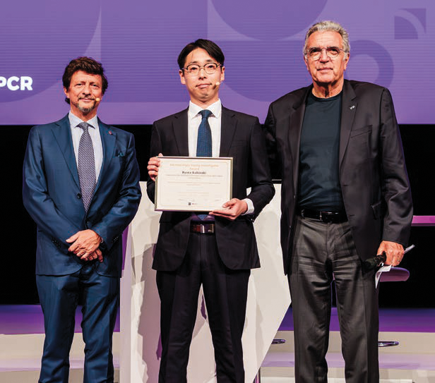 Michele Pighi, who tragically passed away in 2022, will not be forgotten. Congratulations to Ryota Kakizaki, the first recipient of the Michele Pighi Young Investigator Award. This new award was initiated in memory of Michele, a much-loved member of the PCR and #Euro4C