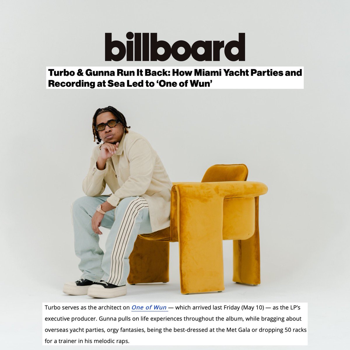 1TurboTheGreat's tweet photo. Thank you @billboard 🔥
https://t.co/Qrk4e9ejba https://t.co/wEOuDDL8Tz