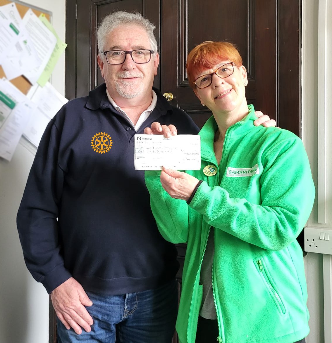 One of the charities we regularly support is the Samaritans .