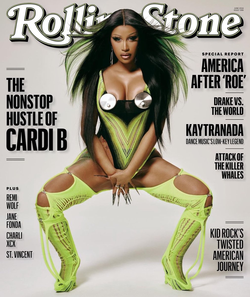 I’m getting better and bettererrrr, I do not see no competitorrrs: presenting my fifth @RollingStone cover story on the one and only @iamcardib rollingstone.com/music/music-fe…