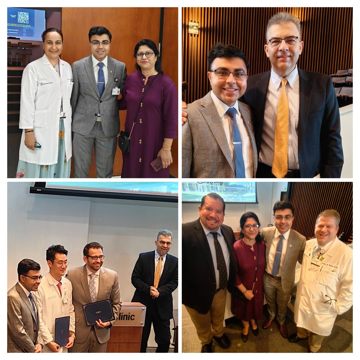 Arjun Chatterjee (@chatterjee_md) on Twitter photo Honored to have been selected to share my research on non-alcoholic Fatty Pancreas disease at <a href="/CCF_IMCHIEFS/">Cleveland Clinic IM</a> Medicine Grand Rounds today! The occasion became even more special as my mentor <a href="/ChahalPrabhleen/">Prabhleen Chahal MD,MASGE,FACG</a> & my mom were able to join me.
#Pancreas <a href="/ClevelandClinic/">Cleveland Clinic</a> #ccfgifellows Honored to have been selected to share my research on non-alcoholic Fatty Pancreas disease at <a href="/CCF_IMCHIEFS/">Cleveland Clinic IM</a> Medicine Grand Rounds today! The occasion became even more special as my mentor <a href="/ChahalPrabhleen/">Prabhleen Chahal MD,MASGE,FACG</a> & my mom were able to join me.
#Pancreas <a href="/ClevelandClinic/">Cleveland Clinic</a> #ccfgifellows