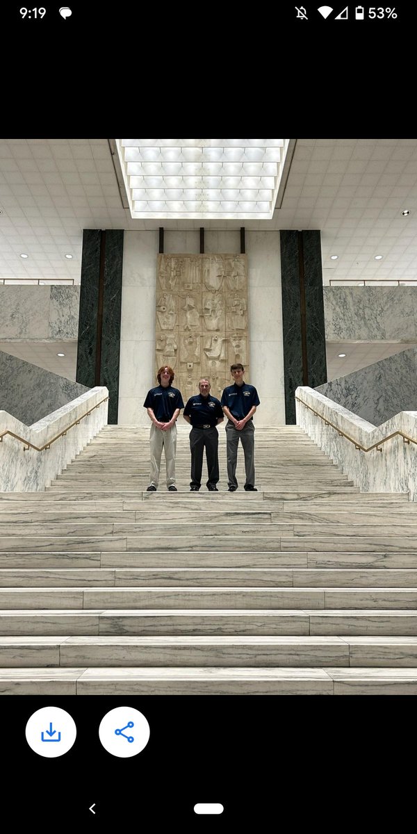 Good morning from the NYS Capital for the BOCES Expo! Ryan from @marioncsd and Phil from @nrwcsd are representing CTE and W-FL BOCES! #BOCESEXPO #wflboces #25unified #makingsuccesspossible