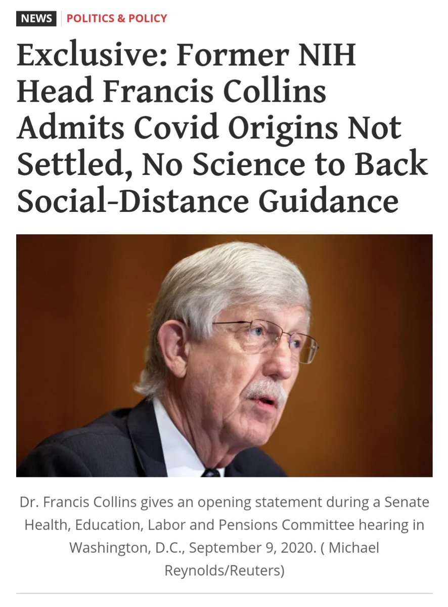 Yeah, we already know that the COVID response was not guided by data.  But it's worse than that.  They also tried to silence and demonize anyone that tried to speak up about it.  Lives were ruined for a narrative.