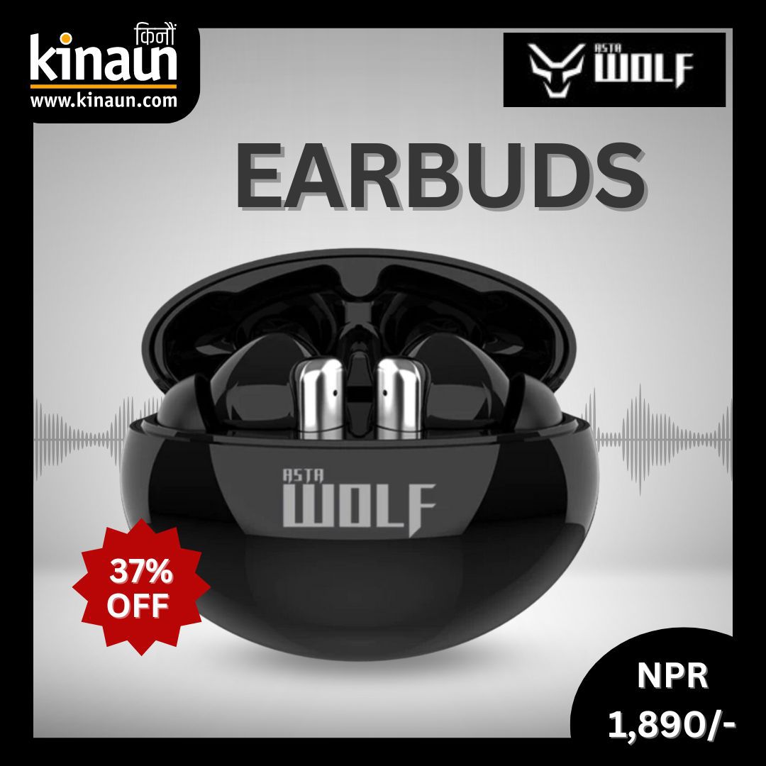 Flat 37% OFF on Asta Wolf Sleek TWS Bluetooth Earbuds
kinaun.com/product/asta-w…

#earbuds #earbudswireless #earphones #wirelessearbuds #WirelessEarphones #BluetoothEarbuds #BluetoothEarbuds #Discount #offer #kinaunshopping #किनौं