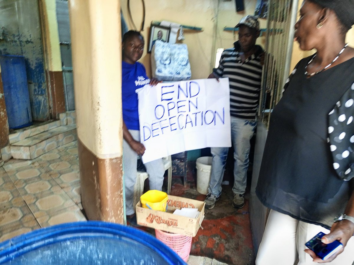 OrengoJd's tweet image. #EndOpenDEFECATION Zero Open Defecation is the practice of eliminating open defecation by changing social behavior and building basic and well-managed sanitation systems. The campaign continued today in Korogocho Nairobi.