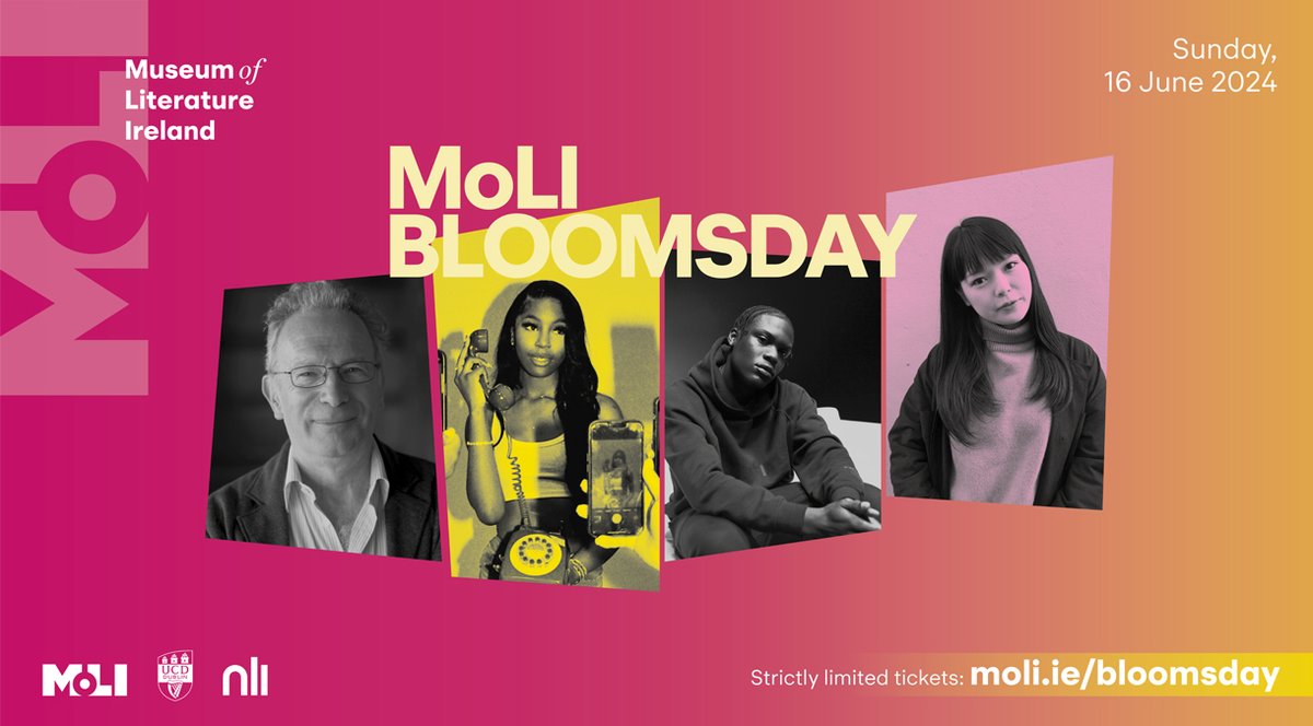 Announcing MoLI 's Bloomsday 2024 programme! Limited tickets available for both events, book now to avoid disappointment (Half price for MoLI Members) moli.ie/events/moli-bl… #dublinlibertiesdistillery #jamesjoyce #bloomsday2024 #celine #offica #emmyshigata #fintanotoole