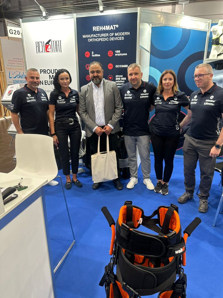 CPO_MCA's tweet photo. OTWorld - International Trade Show &amp; World Congress With our partners 🦾

#otworld #leibzig https://t.co/6BUNzmXQtU