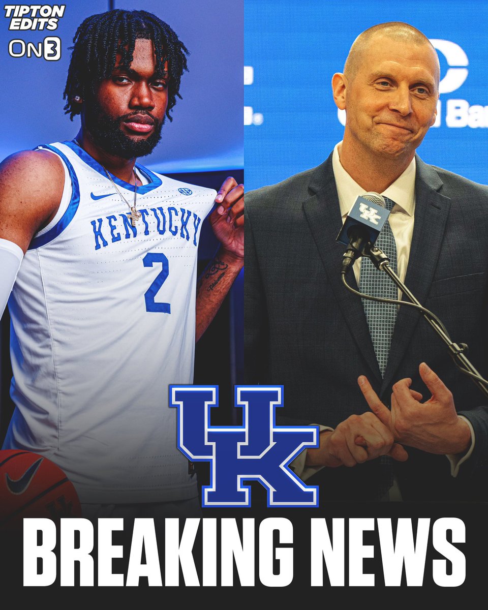 BREAKING: Farleigh Dickinson transfer forward Ansley Almonor has committed to Kentucky, his NIL Rep Trevor Harris of Devore Sports Group tells @On3sports. The 6-7 junior averaged 16.4 points and 5.1 rebounds per game this season. on3.com/college/kentuc…