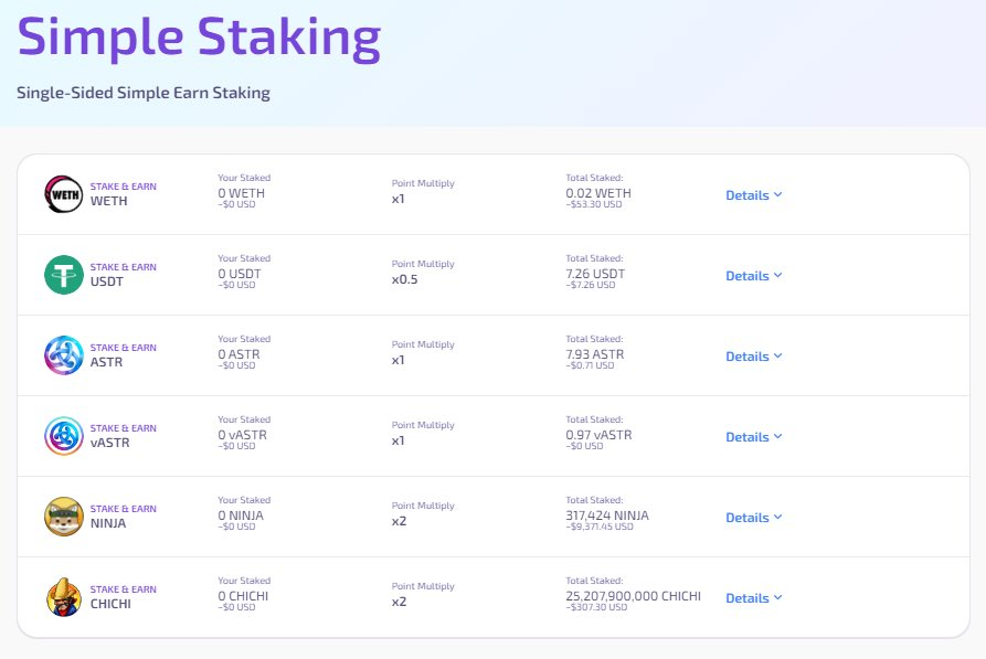 Astar_Italia's tweet photo. Congratulazioni al team di @VeryLong_Swap per l'implementazione del #Simplestaking !👏🥳
👉https://t.co/v1SbXVGRgm👈
Potete controllare quanti punti avete guadagnato effettuando Stake, LP e Swap✨
👇
https://t.co/xJhGlxvwAZ
Siete pronti per un altro #airdrop?🪂👀 https://t.co/dqCXod9bIi