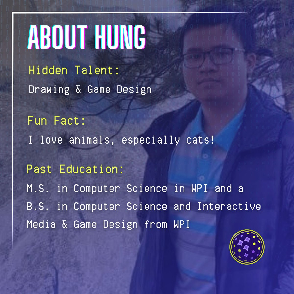 Meet Hung Hong! Hung works in the Colubri Lab (<a href="/colabobio/">colabobio</a>) at <a href="/UMassChan/">UMass Chan Medical School</a> as a full stack developer of the #OperationOutbreak experience. Learn more about Hung here. #STEM #education