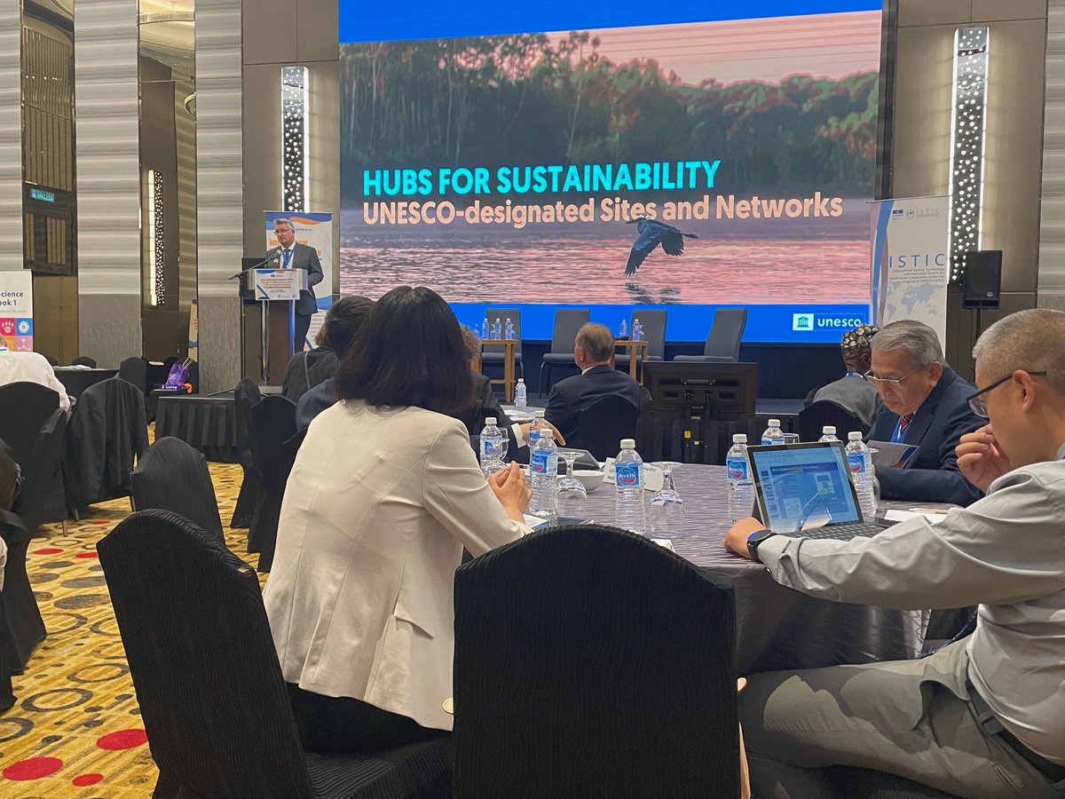 '@DundeeWater is attending the Int. Symposium of @UNESCO Category 2 Institutes & Centres in the field of Natural Sciences in KL🇲🇾 The symposium seeks to create a platform for enhanced coordination & collaboration by fostering knowledge exchange & promoting shared goals!