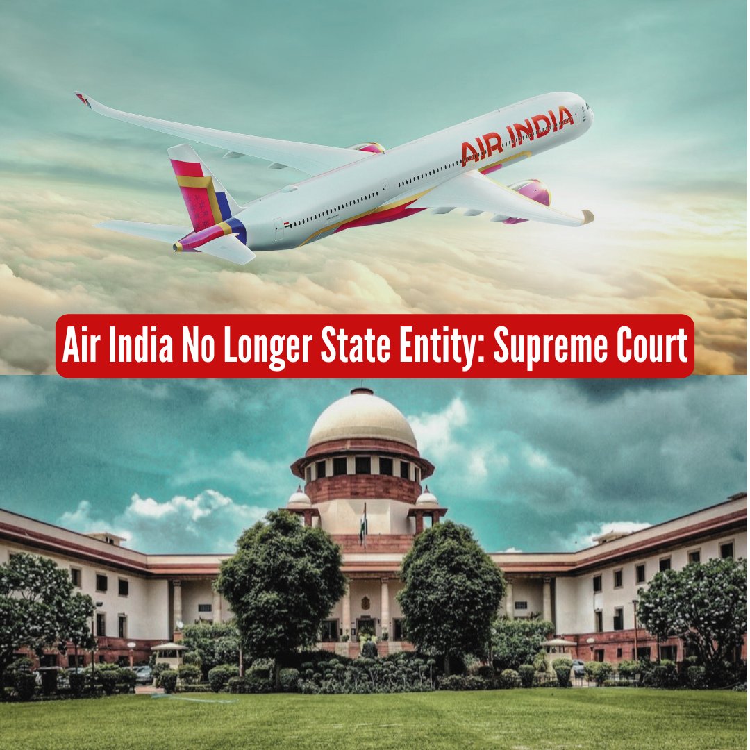 In 2022, some Air India employees took their grievances to the Bombay High Court, citing issues such as stagnant pay, lack of promotions, and delayed payment of wage revision arrears. Now, the Supreme Court ruled that Air India ceased to be a state entity or its instrumentality