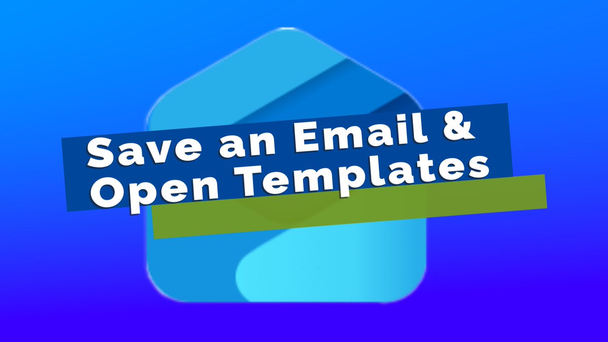 New Outlook: To save time and hassle when composing emails, you can use Templates. You can now open your existing Classic Outlook Templates in New Outlook.

Video: youtu.be/6HoYiraeHXk?si…

#microsoftnewoutlook #microsoft365 #office365 #emailproductivity