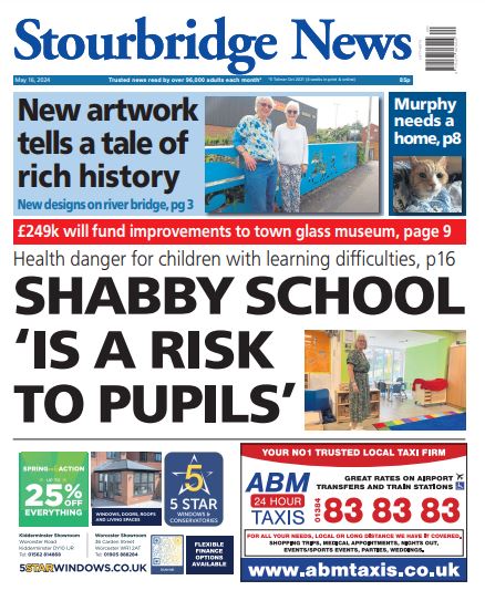 Today's front page #stourbridge #frontpage #frontpagestoday #localnews