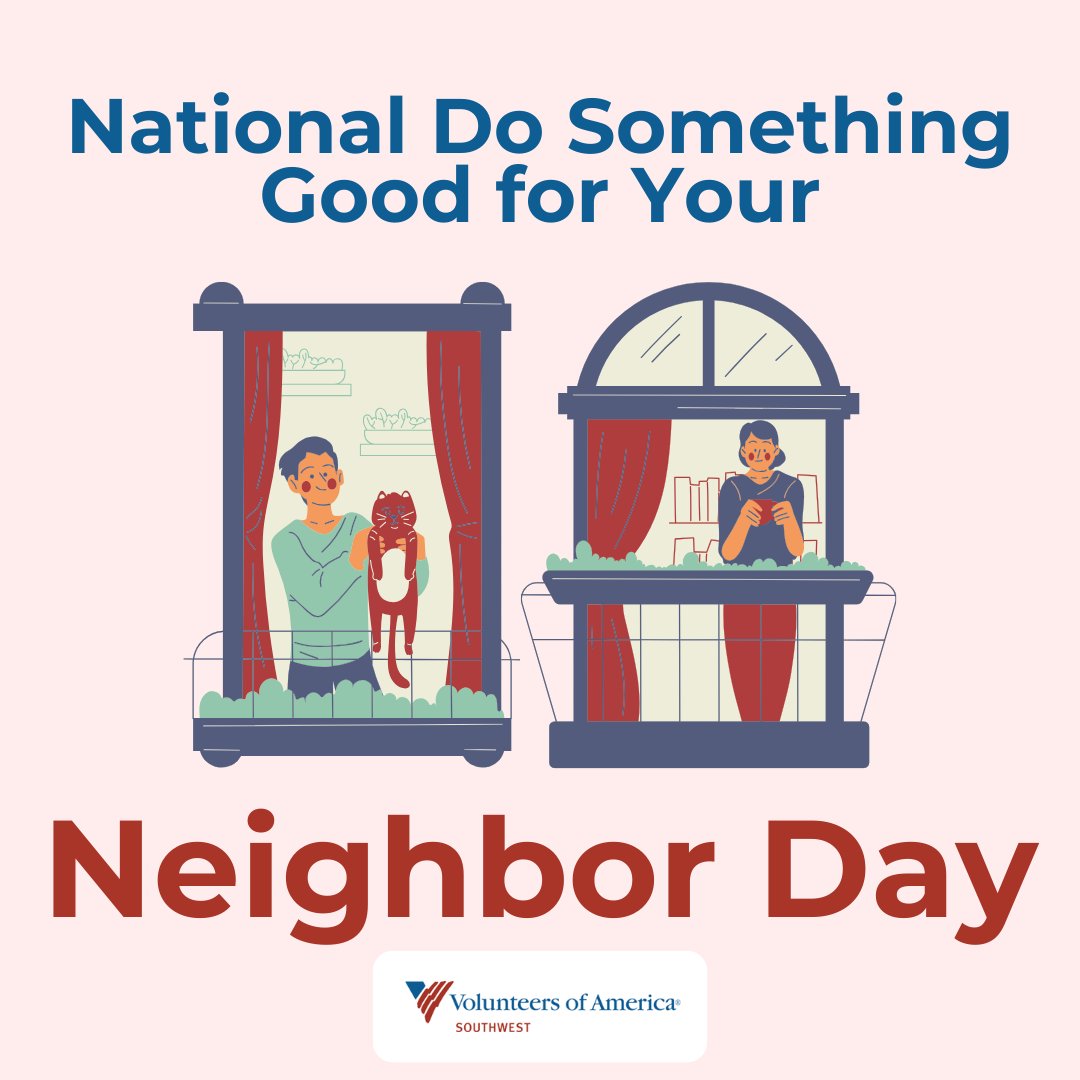 Let's make every day a National Do Something Good for Your Neighbor Day! 💫 

Spread kindness and love in your community today and every day. 

#NeighborlyLove #KindnessMatters #CommunitySpirit #SpreadLove #RandomActsOfKindness #DoSomethingGood #PayItForward