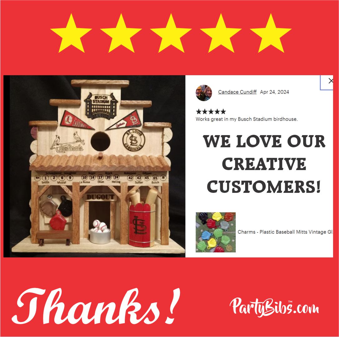 Another 5 STAR review - THANKS! Have a Great Event! #partybibs #adultbibs #5stars #sandscripts #etsy #weddingwipes #greatreviews #thanks #bibs #parties #weddings #events PartyBibs.com