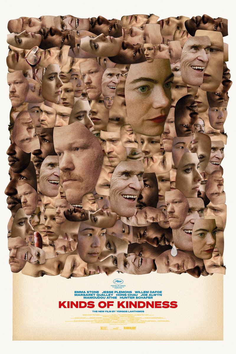 #KindsOfKindness 🔴NOVEDAD🔴 @20thcentury lanza el nuevo póster de la próxima película de Yorgos Lanthimos (#PoorThings) y protagonizada por Emma Stone y Willem Dafoe. Encara las dificultades de la vida el 28 de junio en cines.