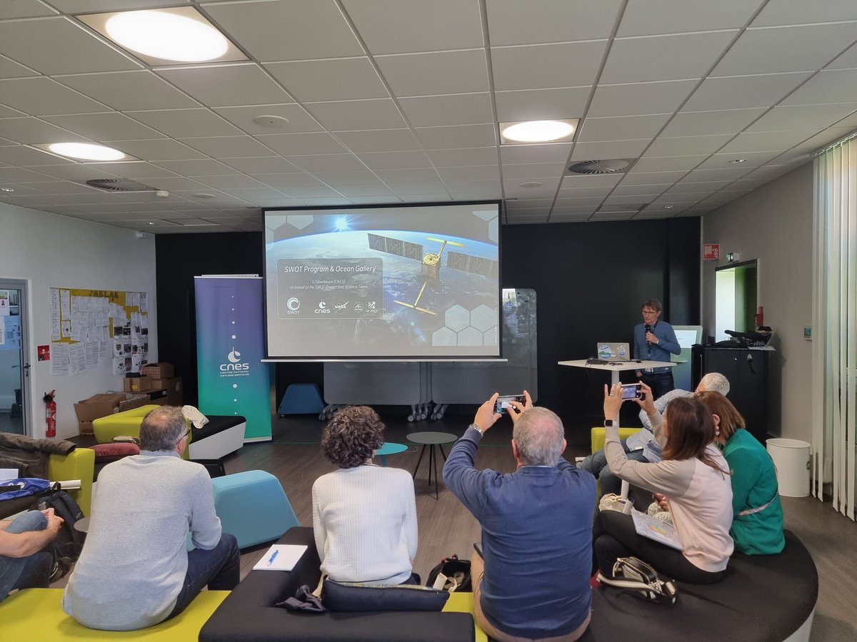 Séminaire IAN Physique Chimie au CNES. Intervention de M. FJORTOFT, sur la mission SWOT dédiée à l hydrologie.