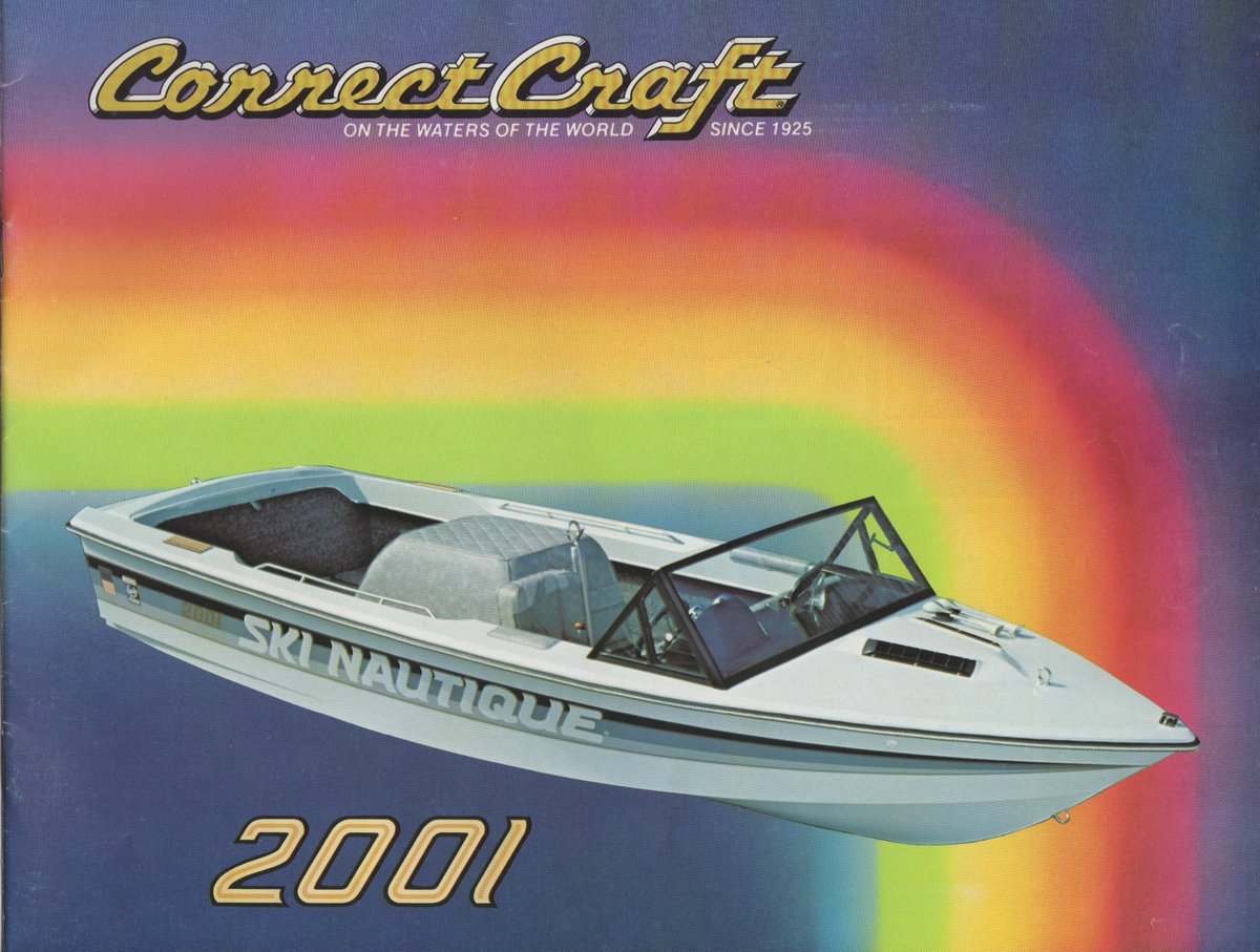 Anyone else remember when the Ski Nautique 2001 entered the 21st century in 1981? 🙋 #TBT