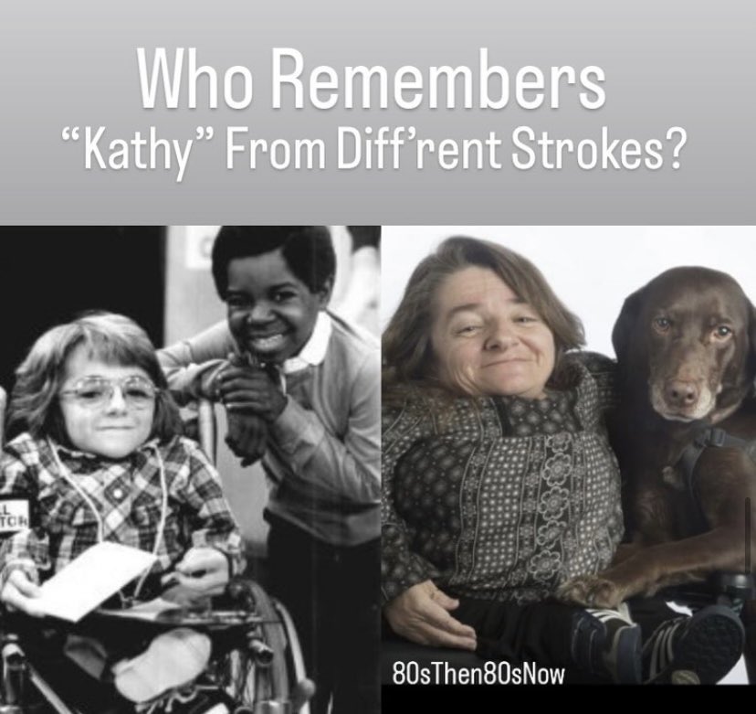 Actress Melanie Watson Bernhardt Was Approximately 13 Years Old at the Time When She Played Kathy, Arnold Drummond’s Friend. She’s Now 55 Years Old and the Founder/Executive Director of Train Rite, an Organization that Trains Shelter Dogs to Serve the Disabled. #MelanieWatson